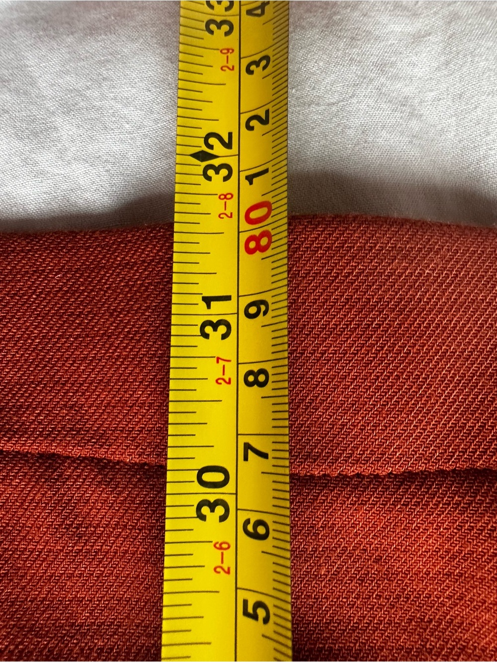H&M Rust Oversized Utility Jacket Shacket Minimalist Button Up Coat EU 34 - Picture 9 of 12